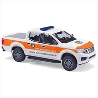 Busch 53732 Nissan Navara, Wasserwacht Wittenberg, 1:87, Neu - Modellauto