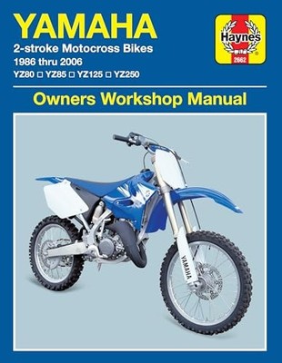 Yamaha 2-stroke Motocross Bikes (86 - 06) Haynes Repair Manual by Alan Ahlstran