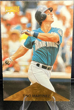 Pinnacle 1996 Base Set Tino Martinez #27 Seattle Mariners Baseball