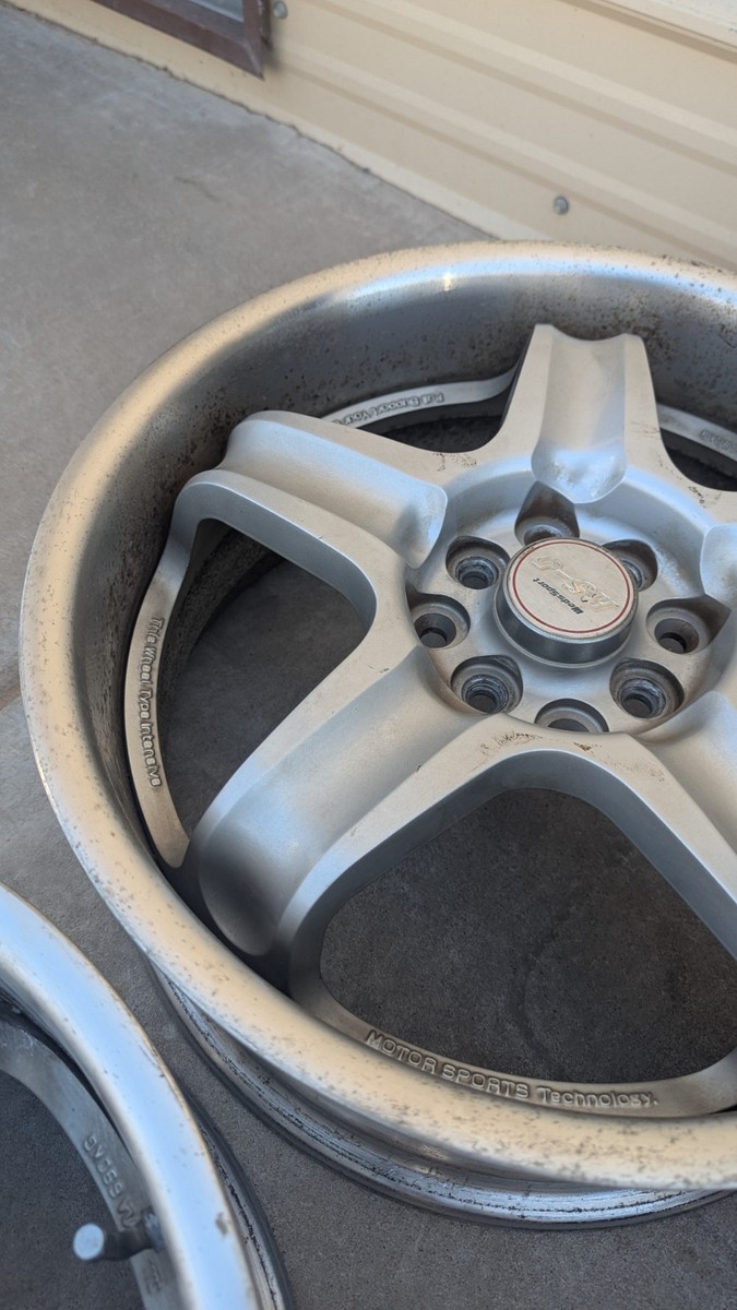 JDM Wedssport RS5 Wheel Set 17x7 +35 4x100 & 114.3 Original Finish