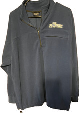Penn State Fleece 1/4 zip Sweatshirt Men Sz L Pullover Blue