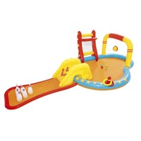 Wasserspielcenter Xxl Wasserpark Sprinkler Rutsche Ballspiele 435 X 213 X 117 Cm
