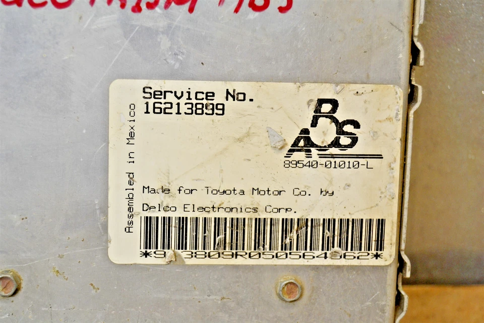 Модуль блока тормозной системы ABS 16213899 Geo Prizm 1994-1995 годов выпуска от оригинального производителя 10E2 111 - Изображение 2 из 3