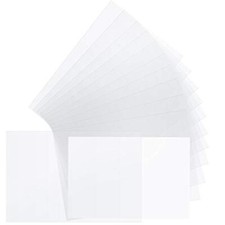 100 Pack 4x6 Inch Clear Recipe Card Protectors Recipe Sheets Page Sleeves