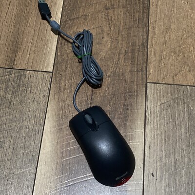 Microsoft Wheel Mouse Optical USB X802382-003 Black Tested