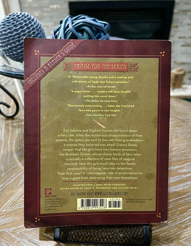 The Sisters Grimm Lot of 4 Michael Buckley Amulet Books 1-4 2007 - Picture 3 of 9