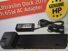 NEW GENUINE HP 2013 UltraSlim Docking Station D9Y32AA D9Y32UT w/Charger