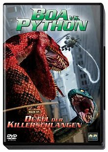 Boa vs. Python - Duell der Killerschlangen von David Flores | DVD | Zustand gut