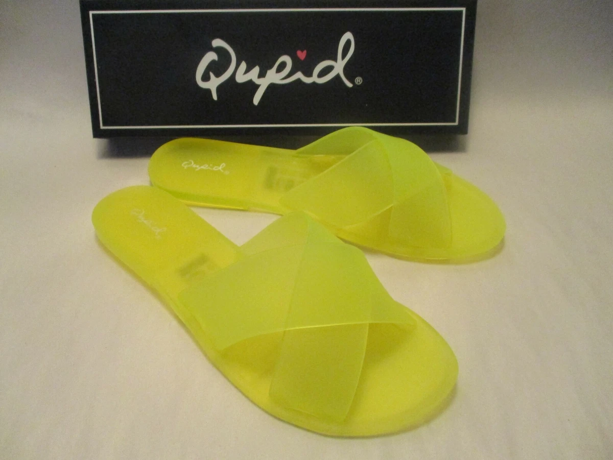 Qupid neon sandals 2025