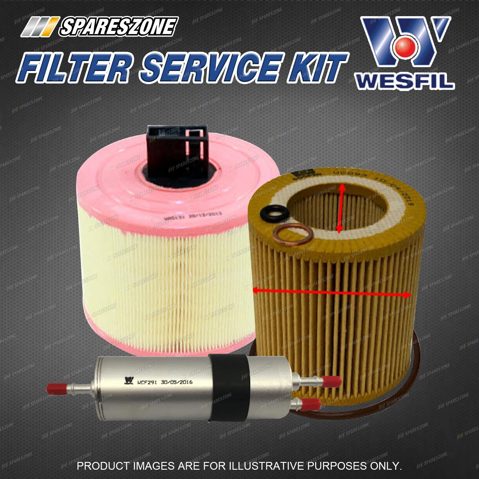 Oil Air Fuel Filter Kit for BMW 125 130i 323i 325i 330i X1 E82 84 87 88 ...