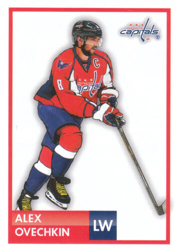 16/17 AUTOCOLLANT PANINI NHL DESSIN #223 ALEX OVECHKIN CAPITALS *24864 - Photo 1/1