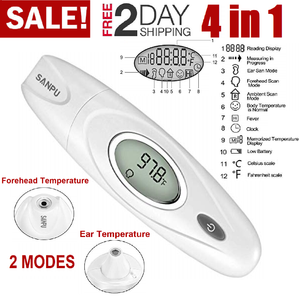 Ear Thermometer Fever Chart For Adults