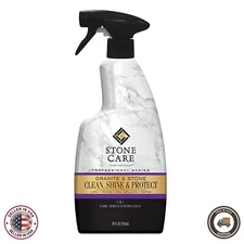 Granite Cleaner Polish and Sealer 24 fl oz Stone Care International,Clean Polish