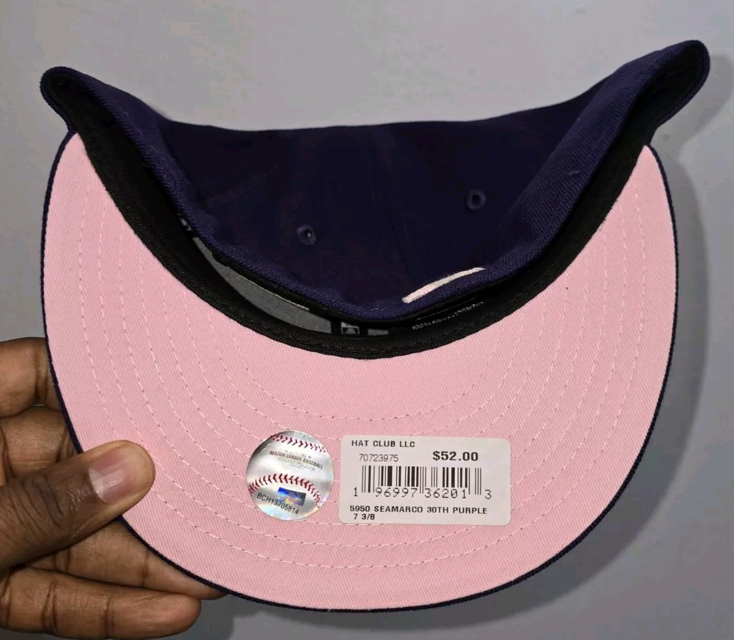 Hat Club Exclusive Mariners Pinky Uv New Era Fitted 7 3/8 | eBay