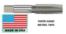 M2 x .4 TAPER HAND METRIC TAPS ITEM NO. 3777120