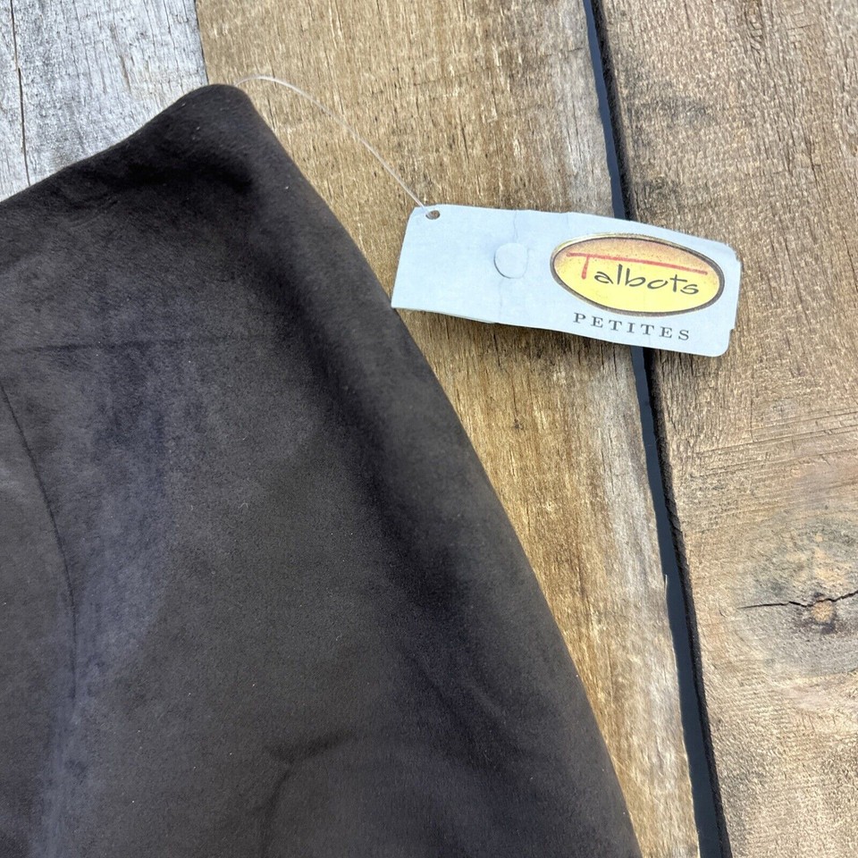 Talbots Petites Brown Skirt Womens Size 12 New eBay