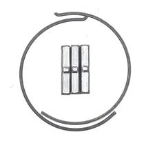 Ford GM Chevy Tremec T5 5 speed 1st 2nd gear synchronizer shift key spring kit