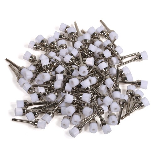 Dental Nylon Latch Polishing Polisher Prophy Brush point/flat/bowl Teeth Brush - Picture 6 of 16