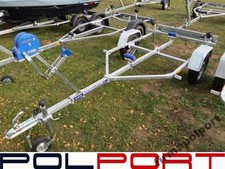 Boat Jetski Trailer Roller Waterproof Lights Axle 750kg Unbraked up to 14ft boat
