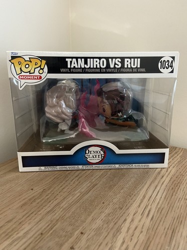 Funko Pop! Moments: Demon Slayer - Tanjiro vs. Rui #1034 | eBay