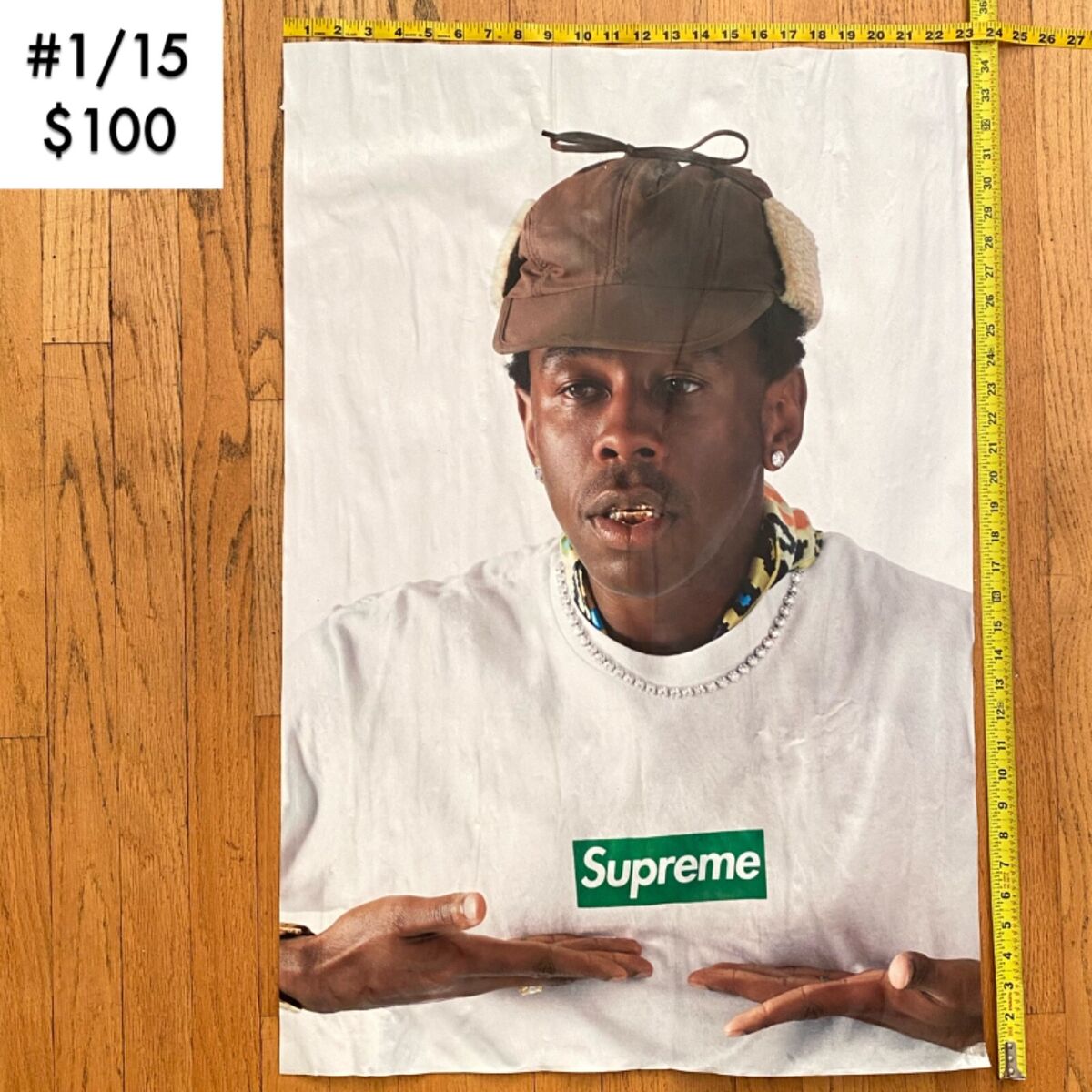 Supreme Tyler the Creator Box Logo Poster Chicago BOGO (FW24 Supreme Tyler the Creator Box Logo Poster Chicago BOGO (FW24