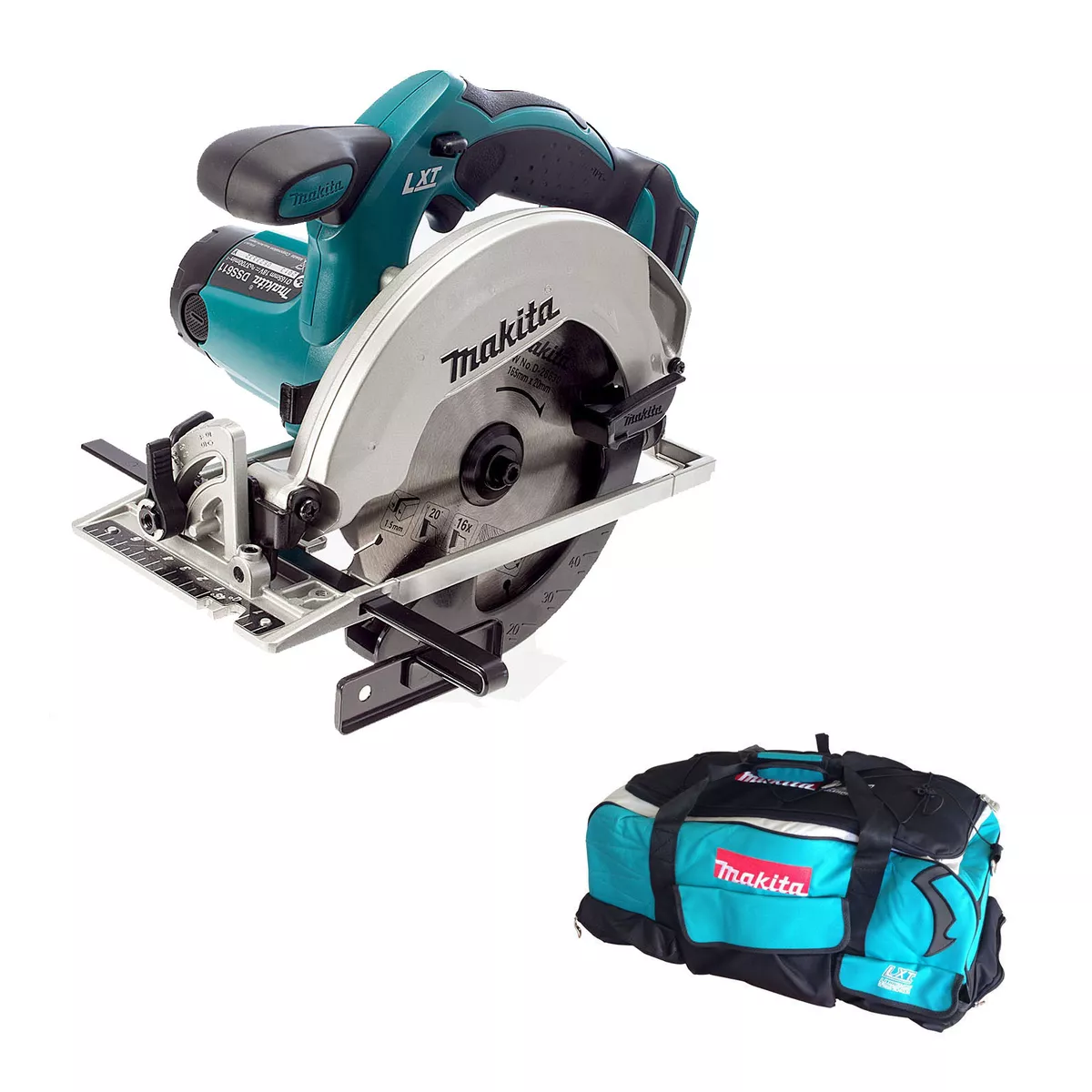 MAKITA 18V LXT DSS611 DSS611Z DSS611RFE CIRCULAR SAW AND DK18027 BAG