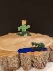 Pitfall Harry and Alligator  Atari 2600 Figure for display (Atari show it off )