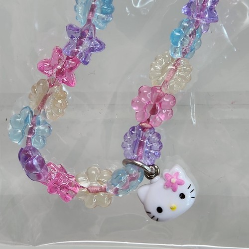 2009 SANRIO HELLO KITTY NECKLACE AND EARRING MATCHING JEWELRY SET NEW SEALED - Picture 3 of 8