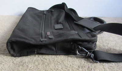 Tumi 26101DH Alpha Slim Black Nylon Portfolio Briefcase Bag | eBay