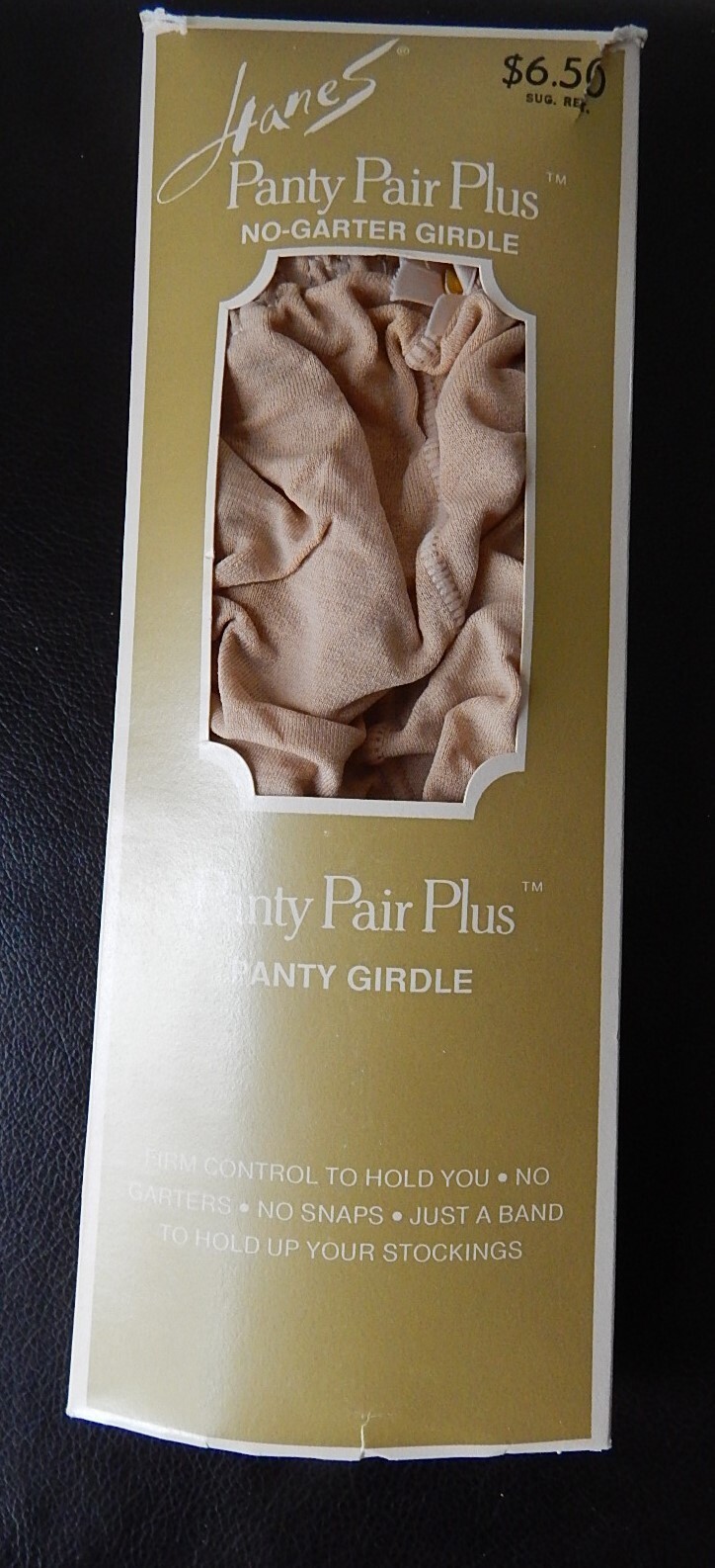 Vintage Hanes "Panty Pair Plus" Panty Girdle/Stocking combo sz L NEW eBay