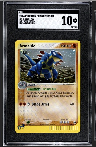 Armaldo graded SGC 10 for sale on eBay