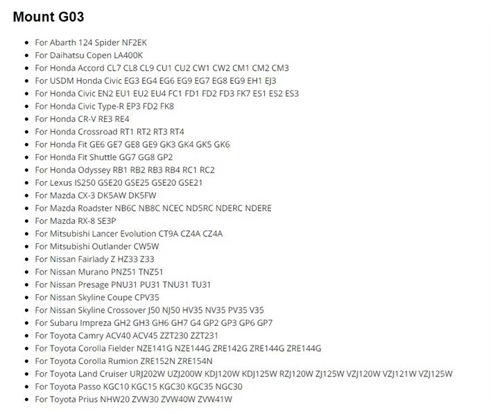 Real Carbon Fibre Interior Rear View Mirror For Honda Nissan Toyota Abarth Mazda - Image 2 of 4