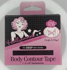 Fashion Tape, Hollywood Fashion Secrets Body Contour Tape for Deep Skin Tones