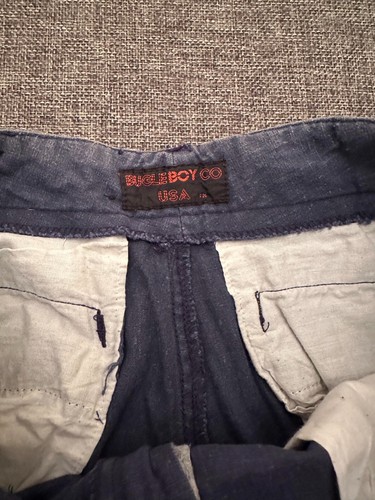 Bugle Boy Utility Loose Fit Baggy Pants Mens Navy - Picture 6 of 10