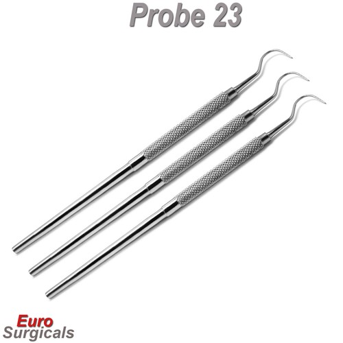 Periodontal Lab Pick Calculus Explorer 23 Probe Shepherd Hook Tartar Remover CE - Picture 3 of 5
