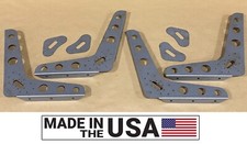 Sr Custom Diy Bomber Bench Seat Frame Bracket Qty 2 For 2 Seat Circle Cutout