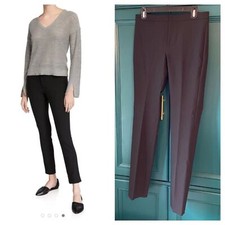 Vince Classic Black Pants Trousers Ankle Length sz 6