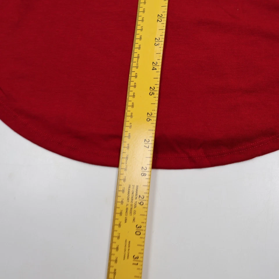 Gap Kids Sleep Pajama Top Notch Collar Red Flame Resistant Size 6 - Image 4 of 4