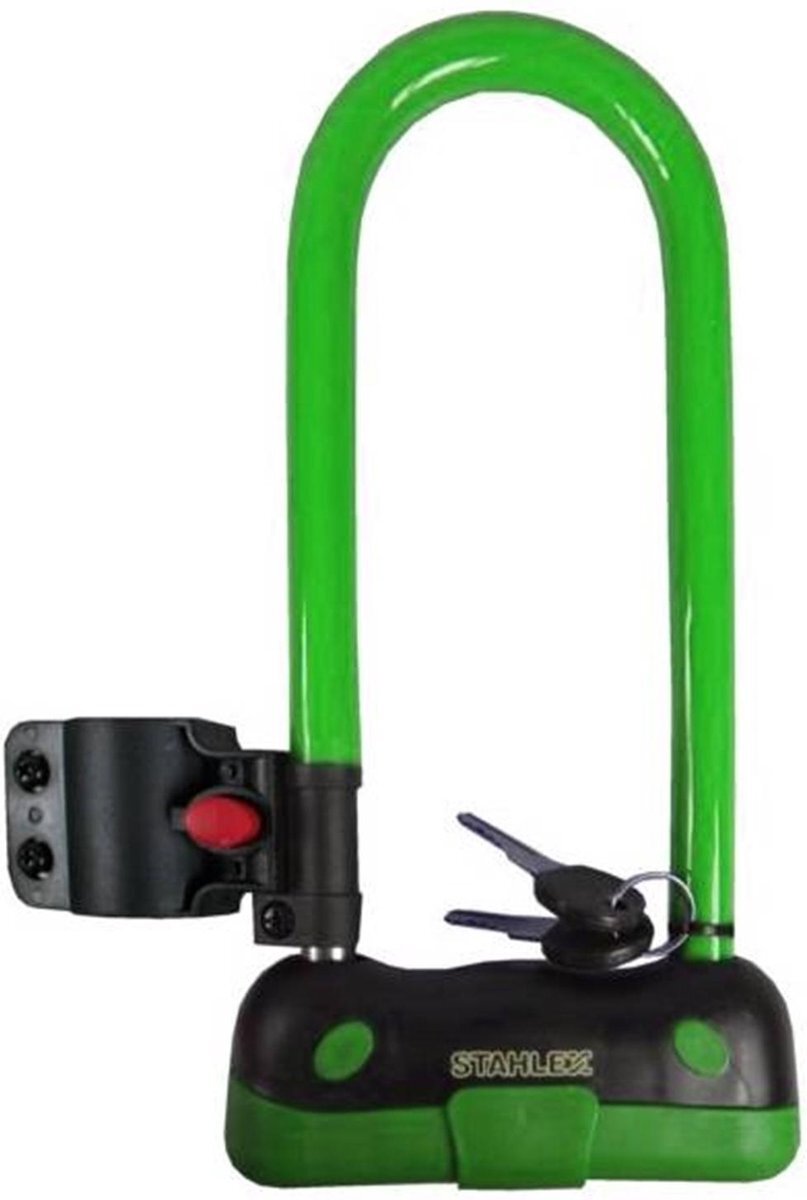 Замок Fahrrad Bügelschloss 95x240 мм Stahlex Superlock 613 grün Замок Fahrrad Schloss