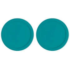 2 Replacement Lids Covers for Pyrex 2-Cup Containers, 5-Inch 7200-PC TEAL