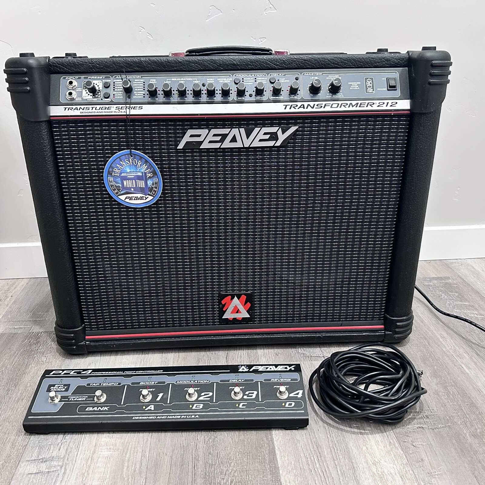PEAVEY TRANSFORMER 212 TRANSTUBE SERIES 2X12