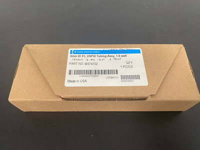 Duran 3mm ID/ 1.6mm tubing assembly, USP class VI , P/N W374702, #15389