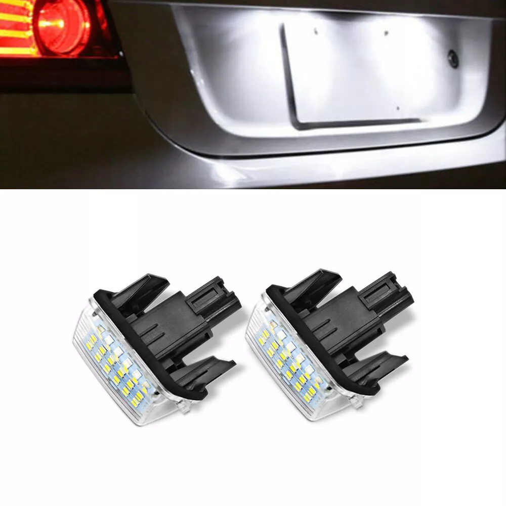 Toyota auris hotsell number plate light