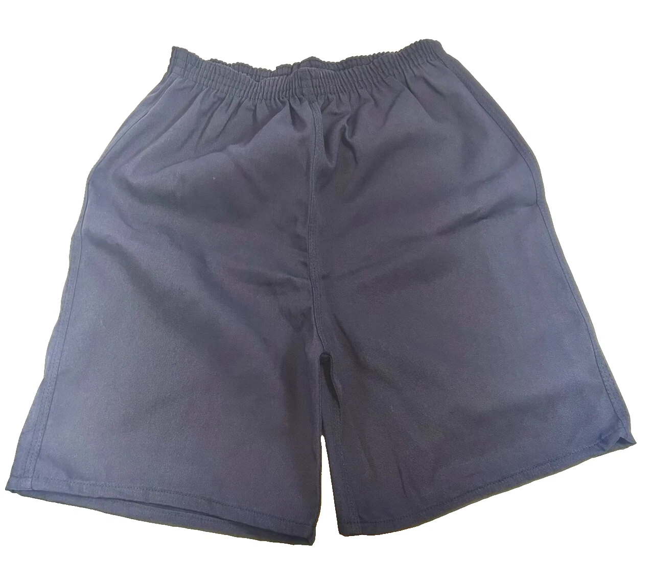 Bob Barker 618 Knee Walking Shorts Mens M Blue Navy Jail Prison Inmate Uniform