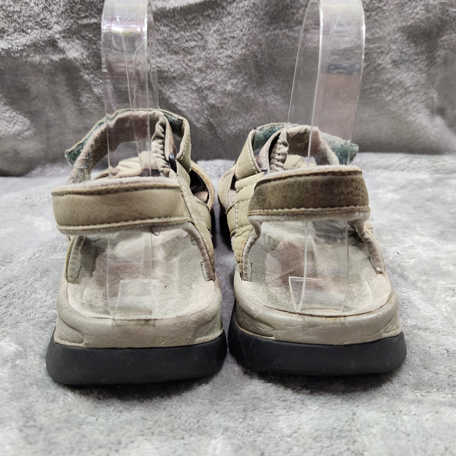 Scarpe Keen donna 9 5 25 4 cm sandali marroni cinturino gancio e passante cinturino alla caviglia escursionismo