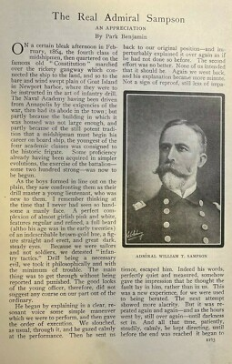 #ad #ad 1902 Rear Admiral William T. Sampson $29.99