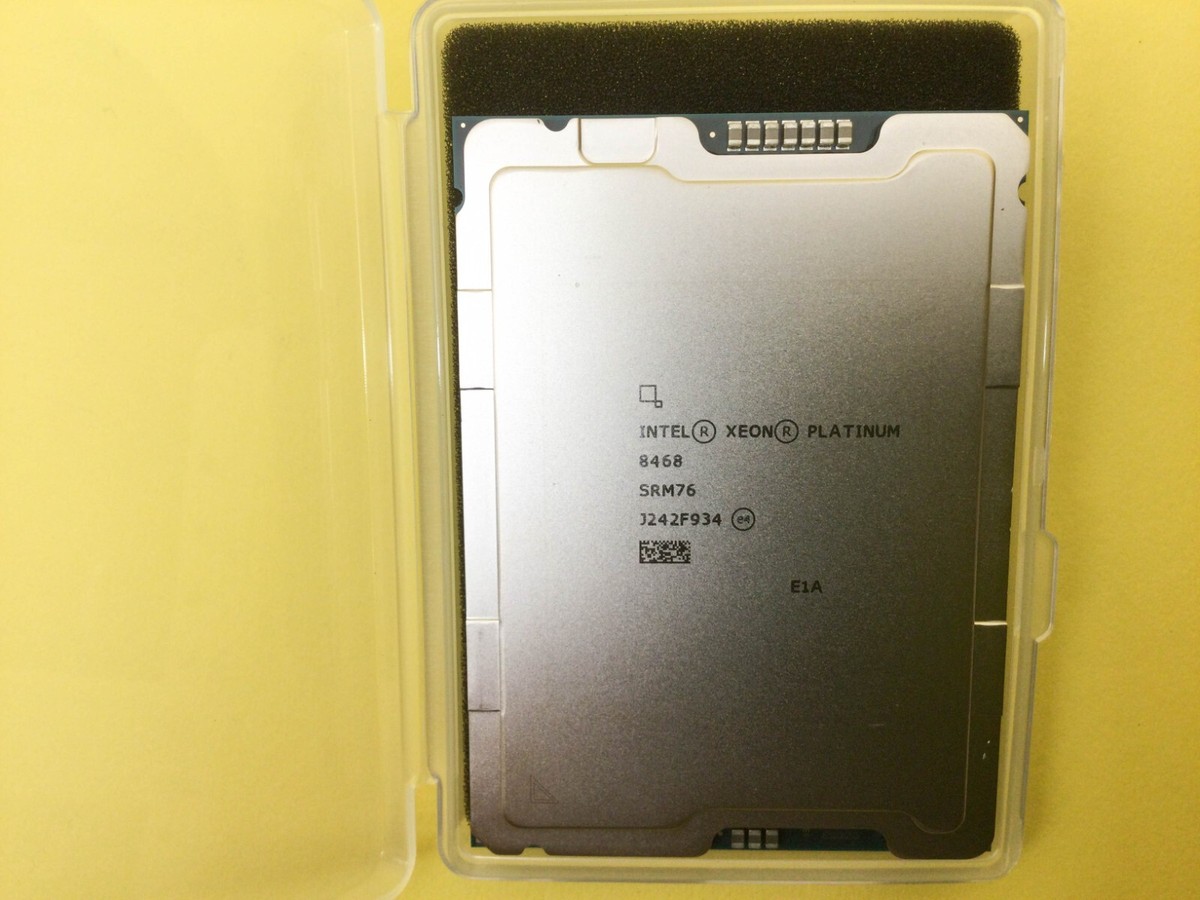 SRM76 INTEL XEON PLATINUM 8468 48-CORE 2.10GHz 105MB 350W