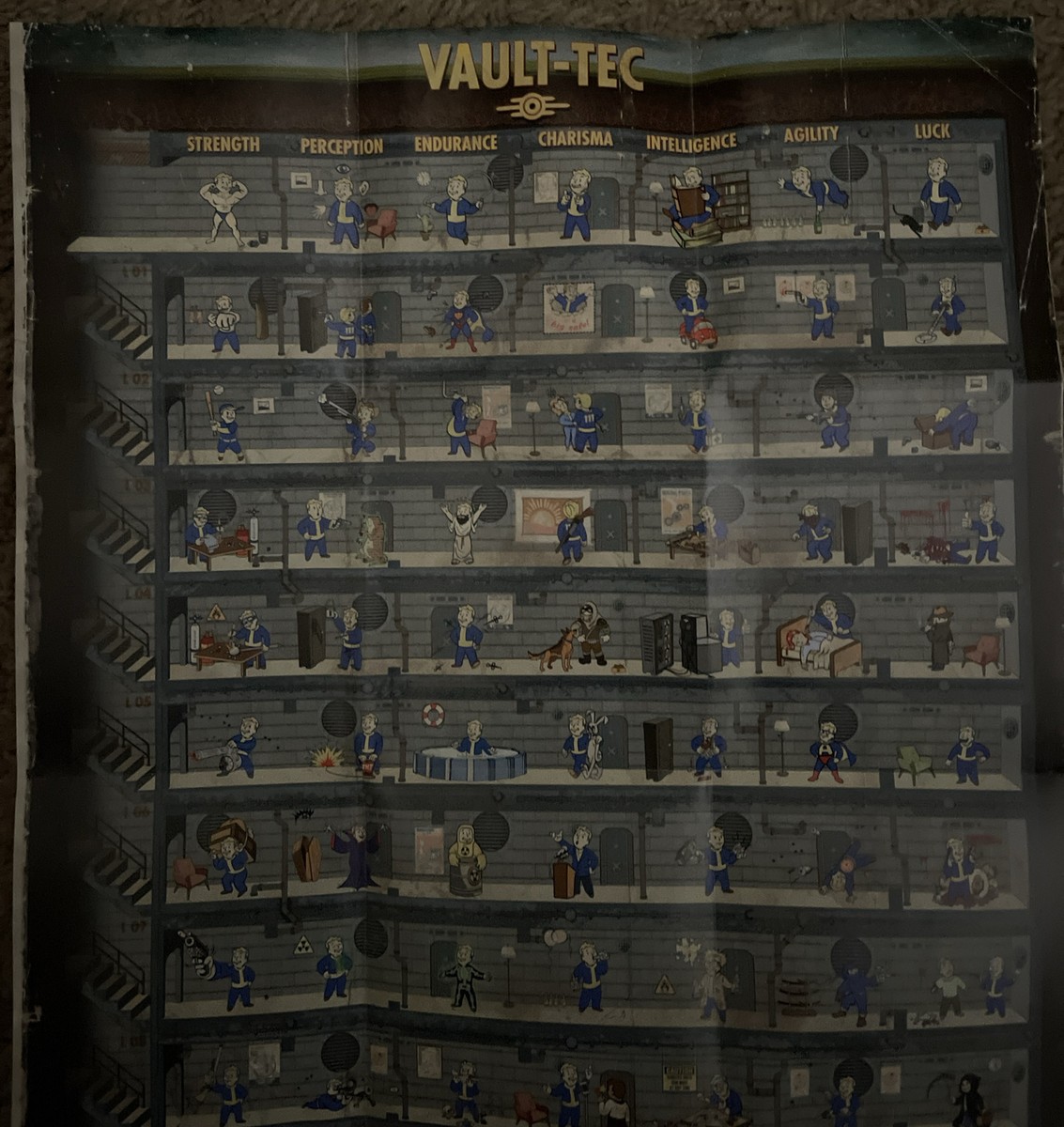 Fallout 4 \"Vault-Tec Perk\"限定ポスター 同梱 Fallout 4 