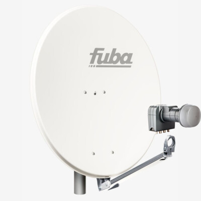 Fuba DAL 804 W Sat Anlage Antenne Schüssel Spiegel Quad DEK 417 W Teilnehmer