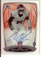 aaron colvin rookie draft auto autograph oklahoma sooners ou college refractor